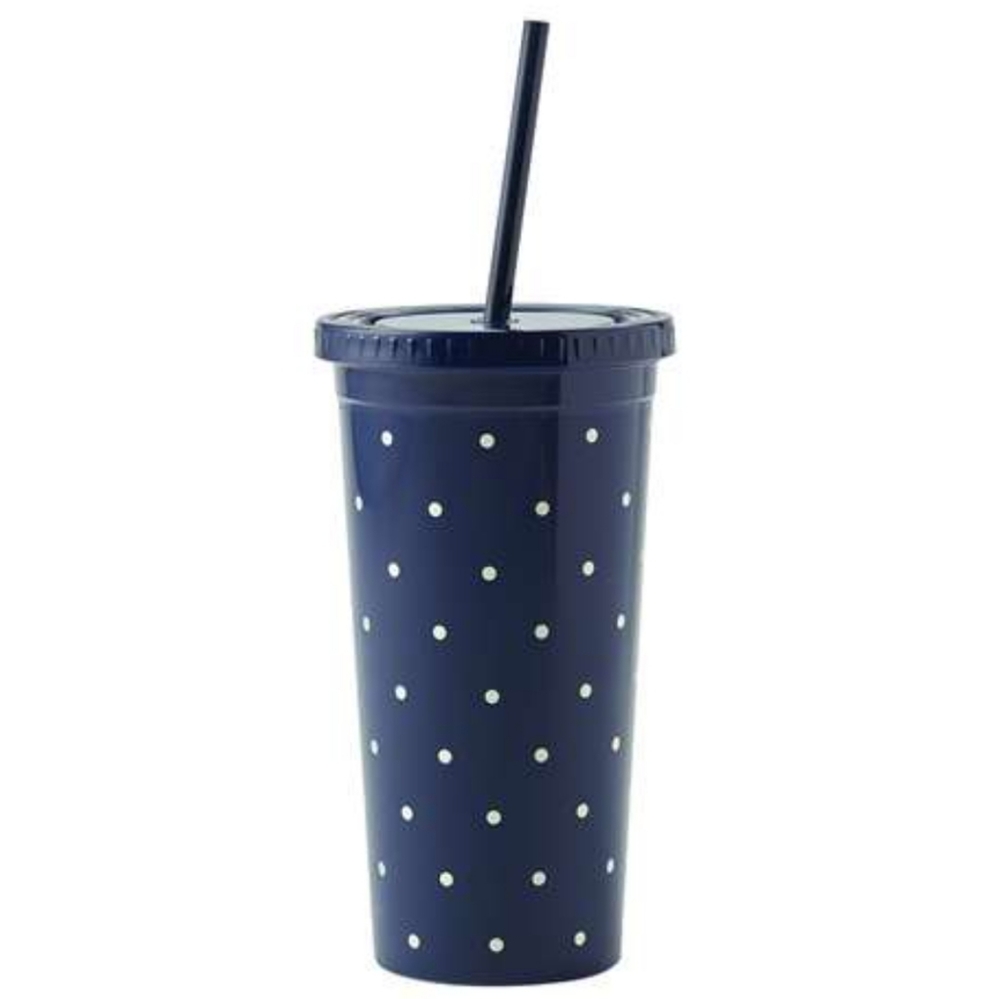 💜2/$60! KATE SPADE NEW YORK Tumbler With Straw